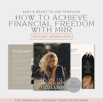 How To Achieve Financial Freedom with MRR